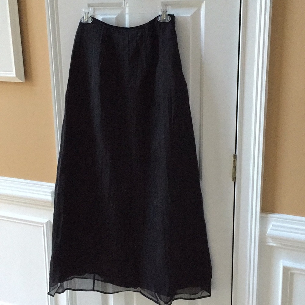 J. Jill Black Maxi Skirt